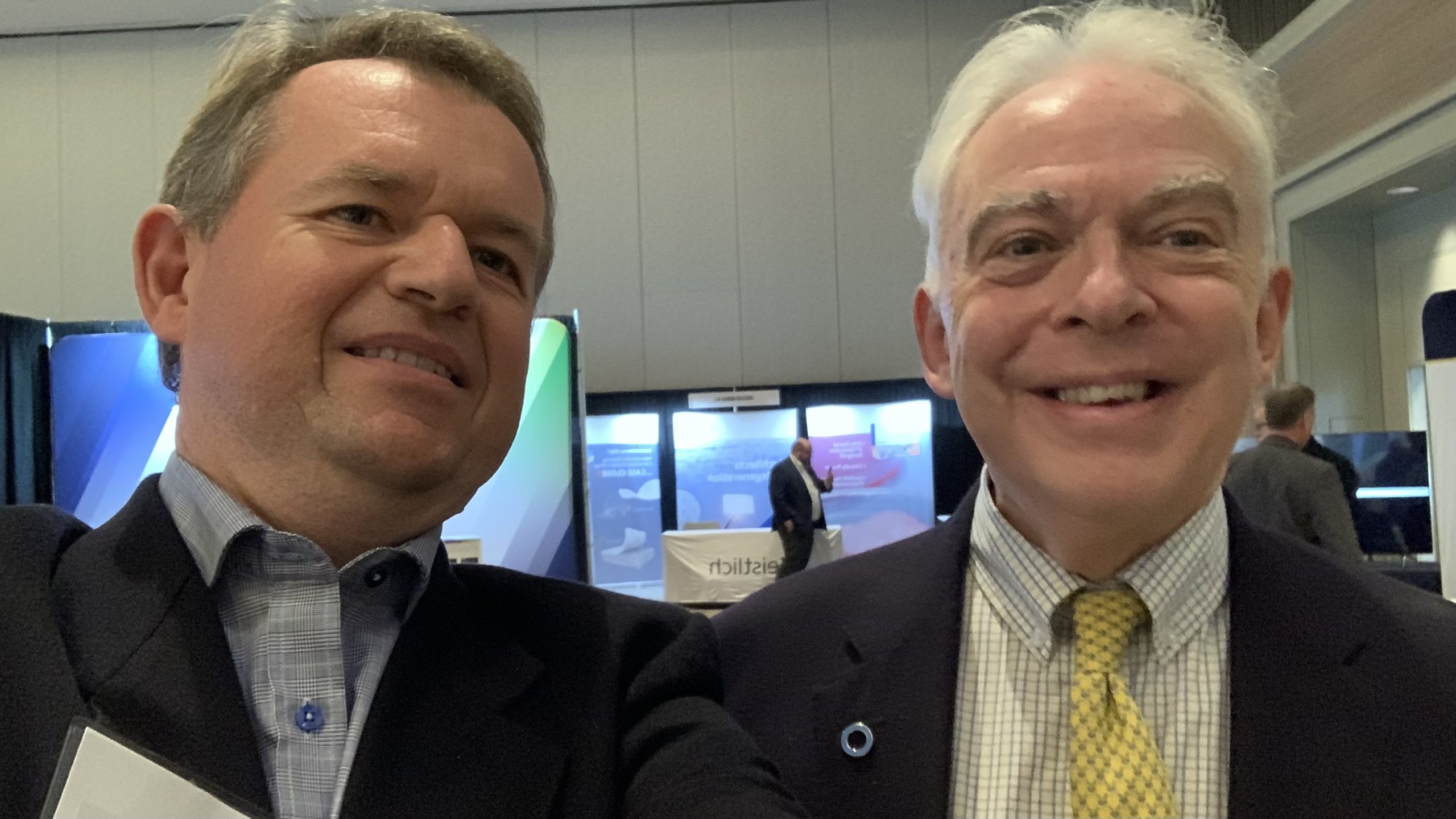 Avec le Prof. Andrew Boulton, ancien président de la Fédération Internationale du Diabète (IDF) et de l'Association Européenne pour l'Etude du Diabète (EASD)