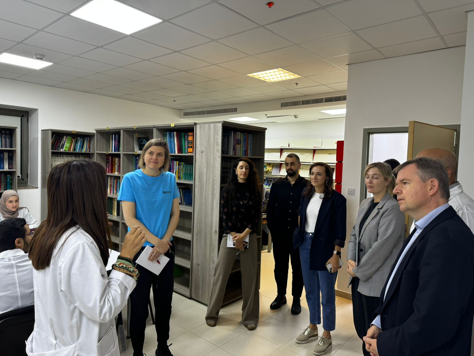 Visite du National Center for Diabetes, Endocrinology and Genetic Diseases, Amman, Jordanie